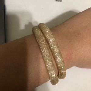 Swarovski gold bracelet/choker